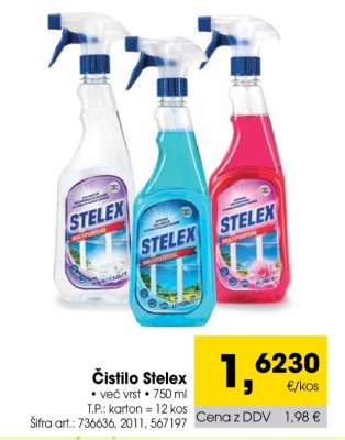 Čistilo Stelex