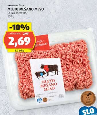 MLETO MEŠANO MESO