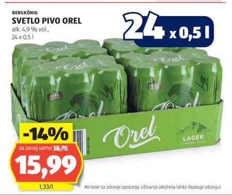 Svetlo Pivo Orel