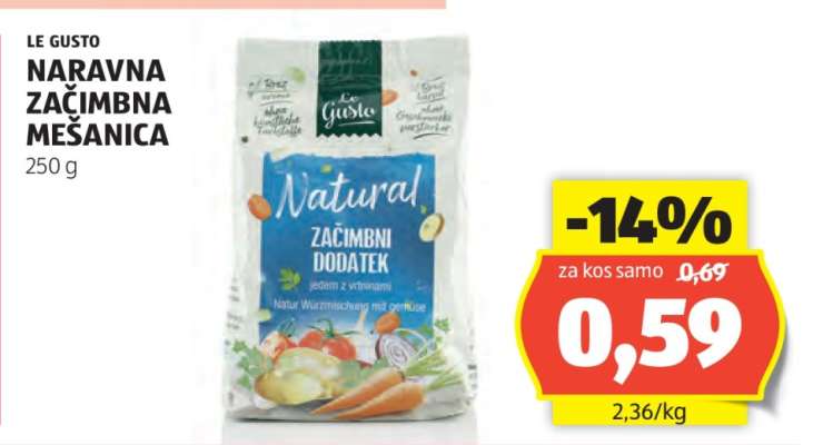 LE GUSTO NARAVNA ZAČIMBNA MEŠANICA