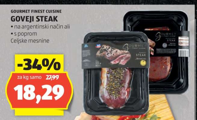 GOVEJI STEAK