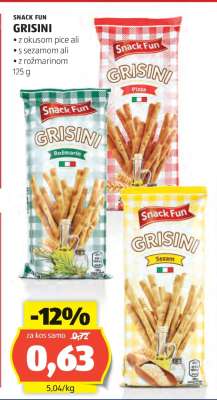 SNACK FUN GRISINI