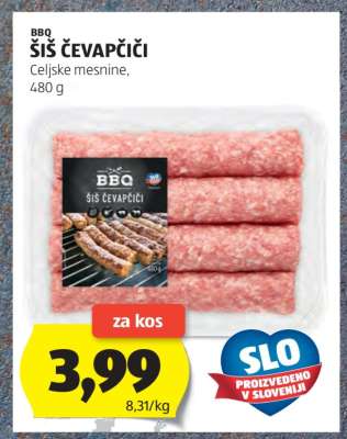 BBQ Šiš Čevapčiči