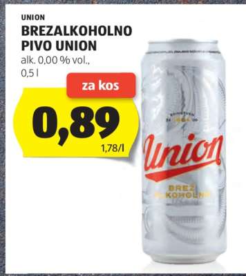 Brezalkoholno Pivo Union