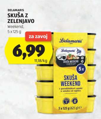 Delamaris Skuša z zelenjavo