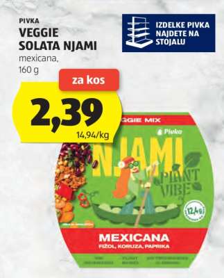 Pivka Veggie Solata Njami