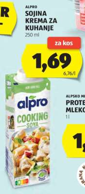 Alpro Sojina Krema za Kuhanje