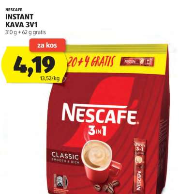 NESCAFE INSTANT KAVA 3V1