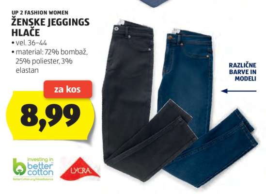 Ženske „jeggings“ hlače