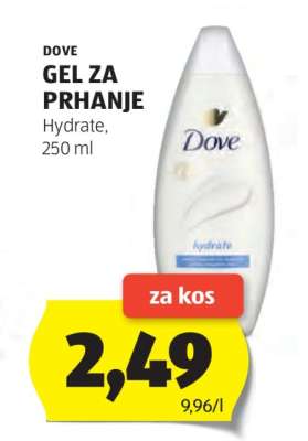 Dove gel za prhanje