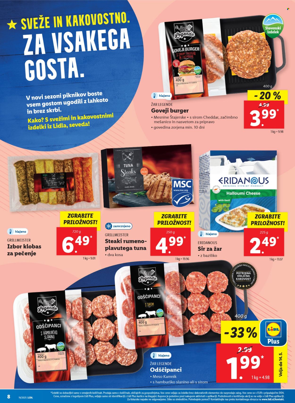 Lidl katalog - 8.5.2025 - 14.5.2025. Stran 1