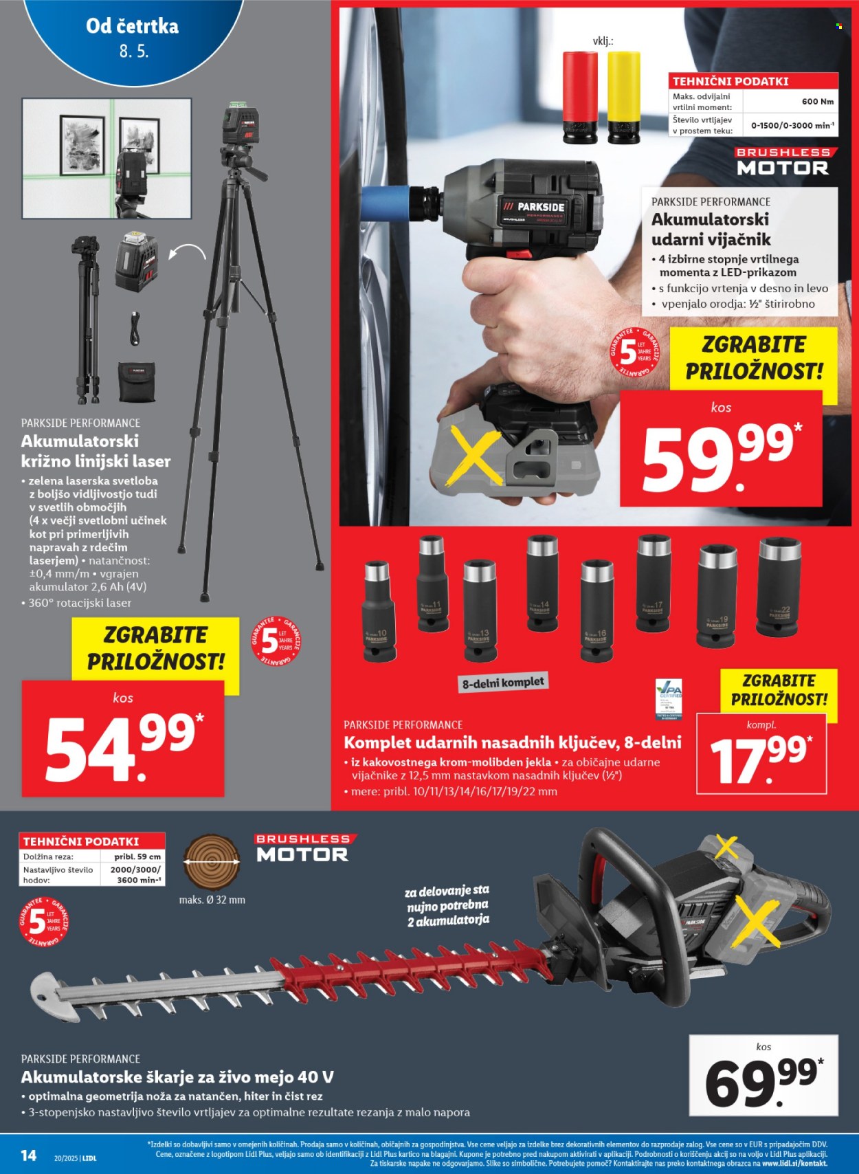Lidl katalog - 8.5.2025 - 14.5.2025. Stran 1