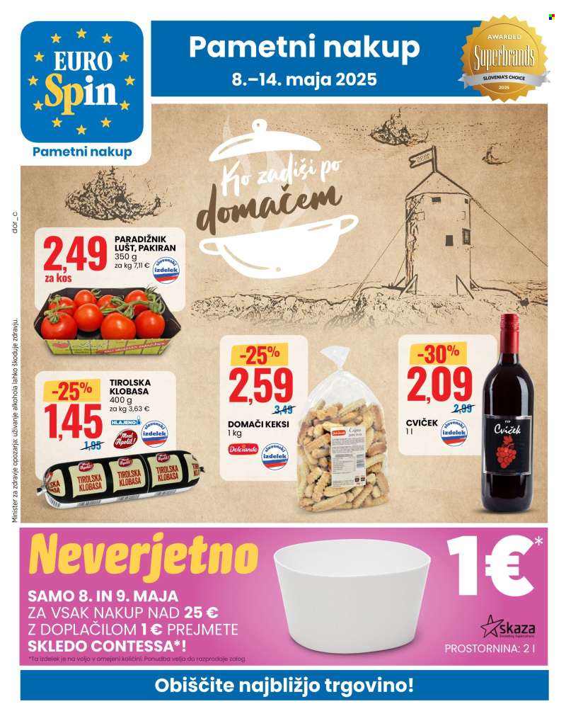 EuroSpin katalog - 8.5.2025 - 14.5.2025.