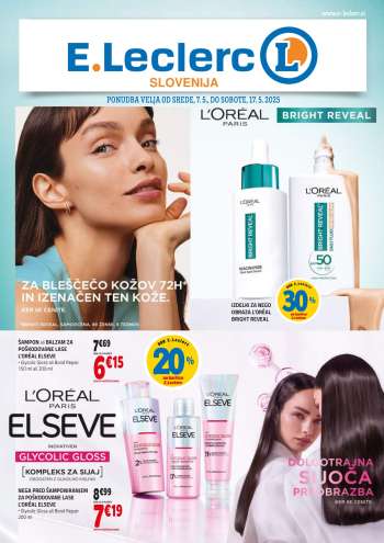 E.Leclerc katalog - 7.5.2025 - 17.5.2025.