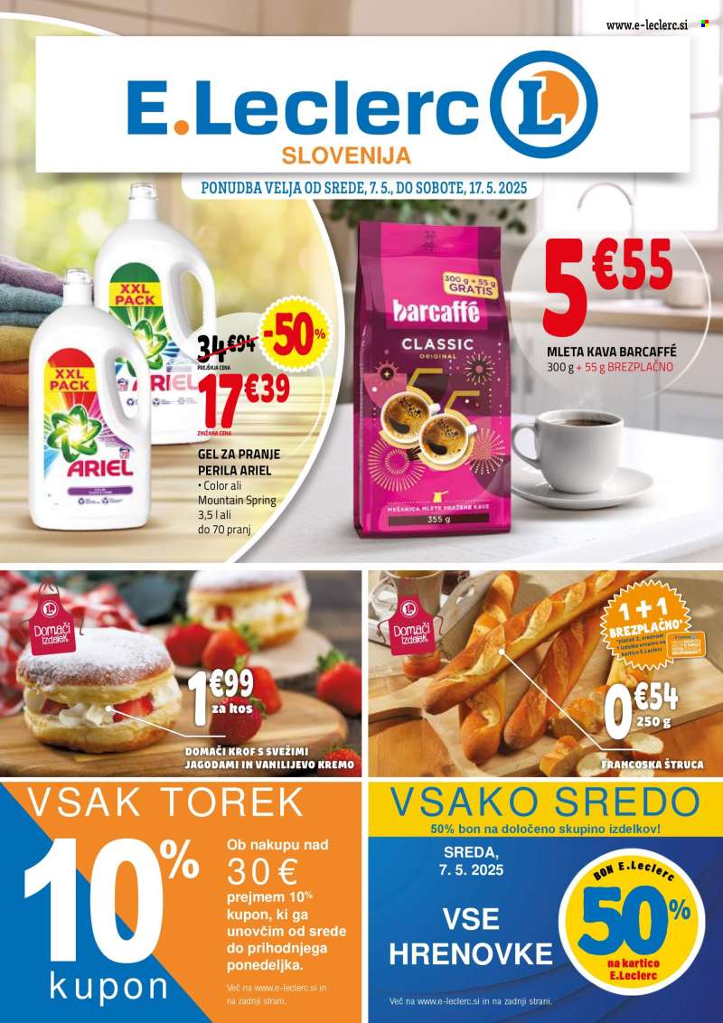 E.Leclerc katalog - 7.5.2025 - 17.5.2025.