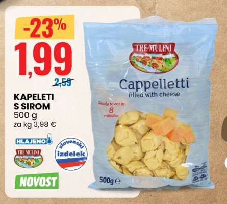 KAPELETI S SIROM