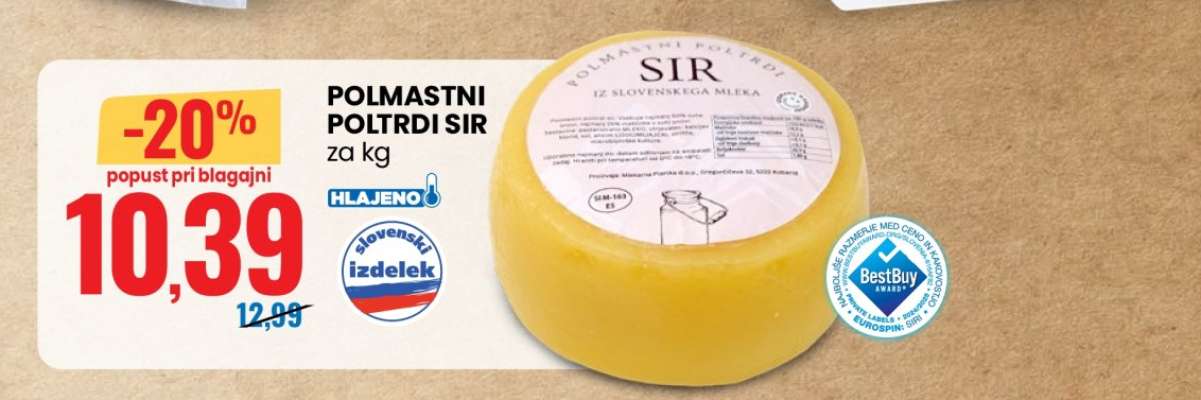 Polmastni Poltrdi Sir
