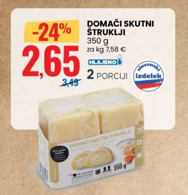 Domači skutni štruklji