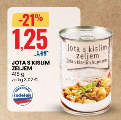 JOTA S KISLIM ZELJEM