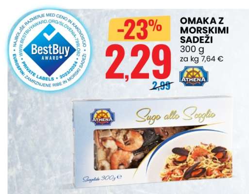 Omaka z morskimi sadeži
