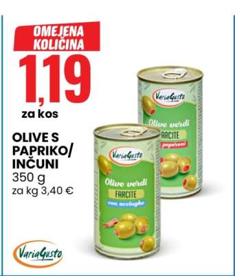 Olive s papriko/inčuni