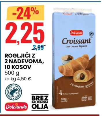 Dolciando Croissant con crema bigusto