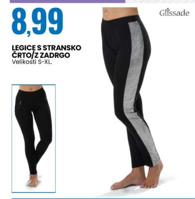 Legice s stransko črto/z zadrgo