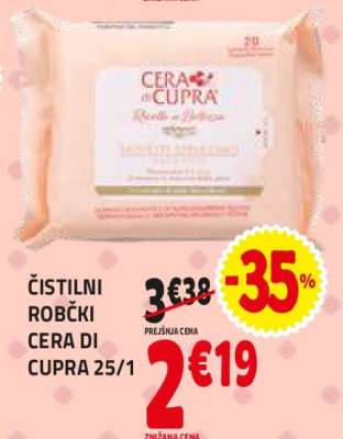 ČISTILNI ROBČKI CERA DI CUPRA 25/1