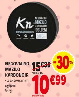 NEGOVALNO MAZILO KARBONOIR