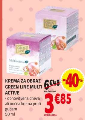 KREMA ZA OBRAZ GREEN LINE MULTI ACTIVE