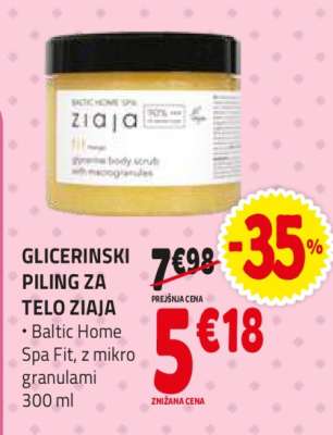 GLICERINSKI PILING ZA TELO ZIAJA