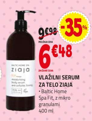 VLAŽILNI SERUM ZA TELO ZIAJA