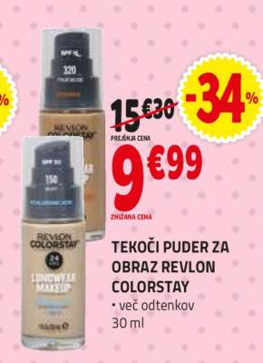 TEKOČI PUDER ZA OBRAZ REVLON COLORSTAY