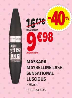 MASKARA MAYBELLINE LASH SENSATIONAL LUSCIOUS