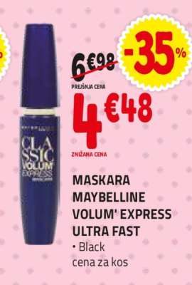 MASKARA MAYBELLINE VOLUM' EXPRESS ULTRA FAST