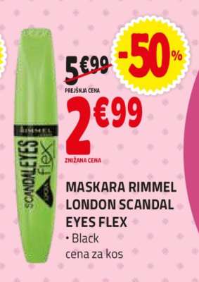 MASKARA RIMMEL LONDON SCANDAL EYES FLEX