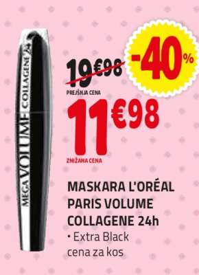 MASKARA L'ORÉAL PARIS VOLUME COLLAGENE 24h