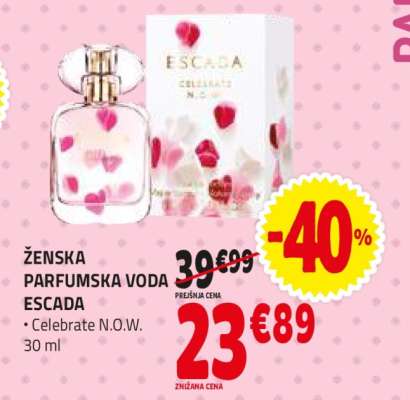 Ženska parfumska voda Escada