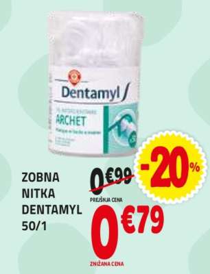 ZOBNA NITKA DENTAMYL 50/1