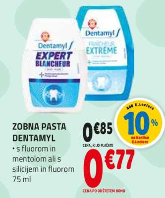 ZOBNA PASTA DENTAMYL