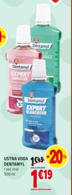 USTNA VODA DENTAMYL