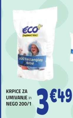 KRPIČE ZA UMIVANJE in NEGO 200/1