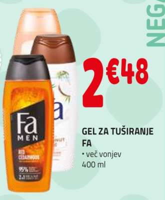 Gel za tuširanje Fa