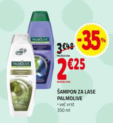 ŠAMPON ZA LASE PALMOLIVE