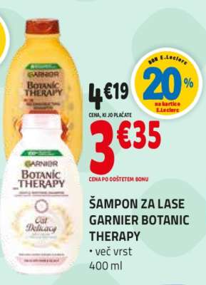 ŠAMPON ZA LASE GARNIER BOTANIC THERAPY