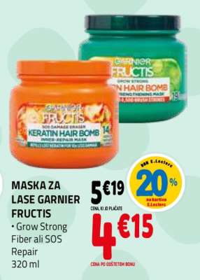 MASKA ZA LASE GARNIER FRUCTIS