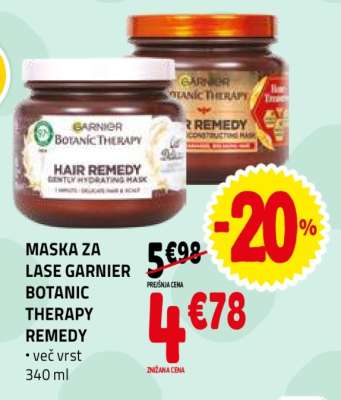 MASKA ZA LASE GARNIER BOTANIC THERAPY REMEDY