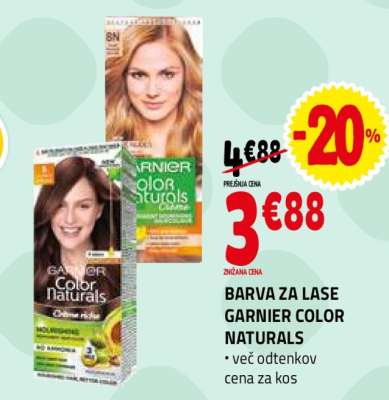 BARVA ZA LASE GARNIER COLOR NATURALS