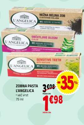ZOBNA PASTA L’ANGELICA
