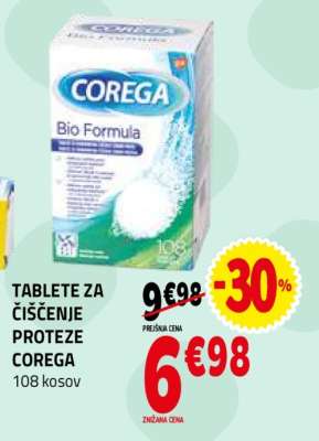 TABLETE ZA ČIŠČENJE PROTEZE COREGA